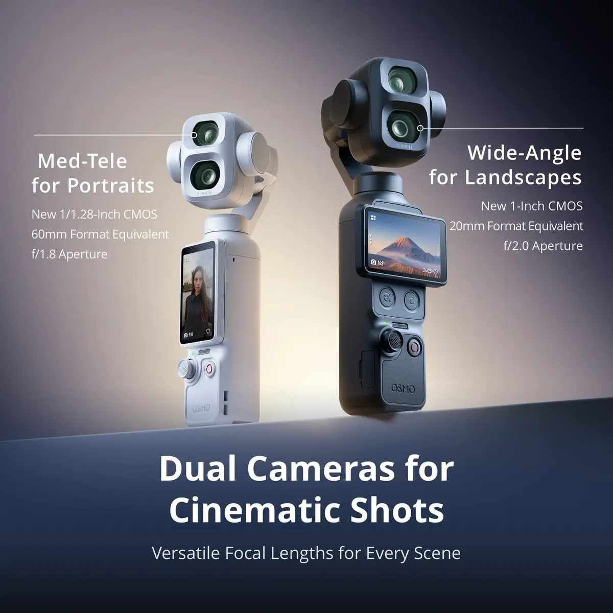 DJI Osmo Pocket 4P Standard Combo 4K Handheld Gimbal Camera with 3-Axis Stabilization & Intelligent Tracking