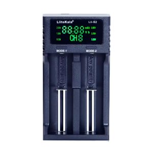 LiitoKala Lii-S2 2-Slot Battery Charger & Tester - Best Price Pakistan